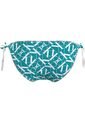 Partes Azul De Abajo De Bikini Con Lazadas - CK Monogram Calvin Klein de Calvin Klein