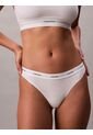 Tanga Blanca - Cotton Stretch Rib Calvin Klein de Calvin Klein