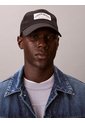 Gorra Negra De Algodón Con Diseño Gráfico Calvin Klein de Calvin Klein