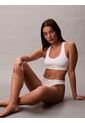 Tanga Blanca - Cotton Stretch Rib Calvin Klein de Calvin Klein