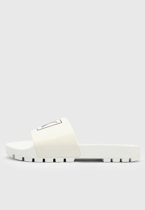 Playera Blanco-Negro Calvin Klein