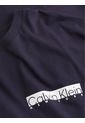 Camiseta Azul Con Logotipo En Caja Calvin Klein de Calvin Klein