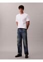 Camiseta Blanca De Algodón Interlock Calvin Klein de Calvin Klein