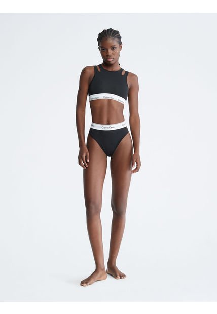 Brassier  Ck Deconstructed Mujer Negro Calvin Klein