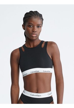 Brassier  Ck Deconstructed Mujer Negro Calvin Klein