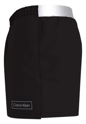 Pantalón Corto De Baño Medianos Con Cordón  Core Negro Calvin Klein