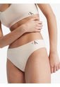 Pantie Tipo Bikini Beige Con Logo Calvin Klein de Calvin Klein