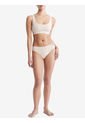 Pantie Tipo Bikini Beige Con Logo Calvin Klein de Calvin Klein