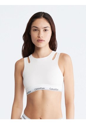 Brassier  Ck Deconstructed Mujer Blanco Calvin Klein