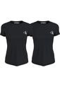 Paquete De 2 Camiseta De Corte Slim Y Diseño De Mo Calvin Klein de Calvin Klein