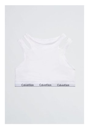 Brassier  Ck Deconstructed Mujer Blanco Calvin Klein