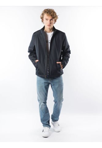 Chaqueta Azul De Tejido Plano Para Hombre Calvin Klein Calvin Klein