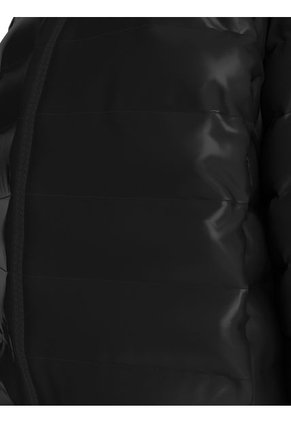 Chaqueta Negra Acolchada De Plumón Con Brillo Ultraligero Calvin Klein