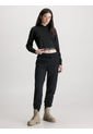 Pantalón De Chándal Holgado Con Logo Tape Mujer Negro Calvin Klein de Calvin Klein