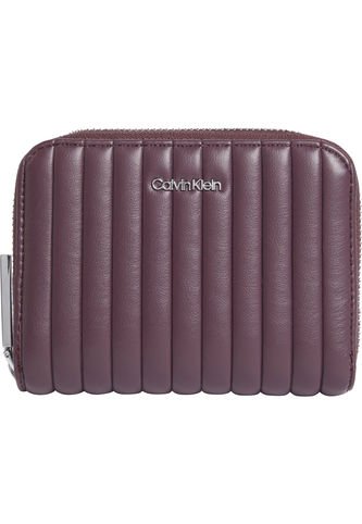 Billetera Vino Acolchada Con Cremallera En El Contorno Calvin Klein Calvin Klein