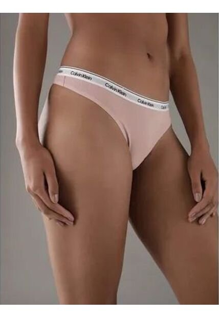 Tanga Beige - Modern Logo Calvin Klein