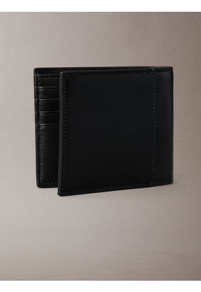 Billetera Negra Con Compartimento Para Billetes, Monedero Y RFID Calvin Klein