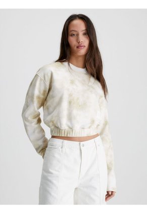 Saco Tie Dye Corte Cropped Para Mujer Calvin Klein