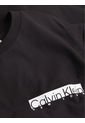 Camiseta Negra Con Logotipo En Caja Calvin Klein de Calvin Klein