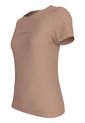 Camiseta Beige Slim Con Logo Calvin Klein de Calvin Klein