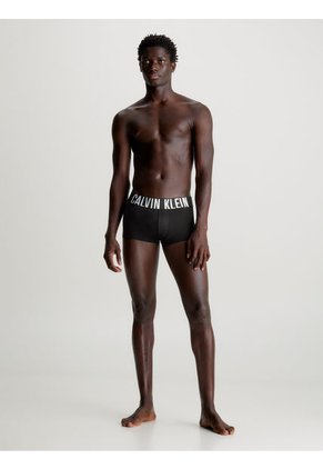 3 Pack De Boxer Negros Low Rise Trunk Calvin Klein
