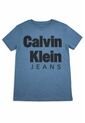 Camiseta Beige De Manga Corta Con Gráfico Dope Calvin Klein de Calvin Klein
