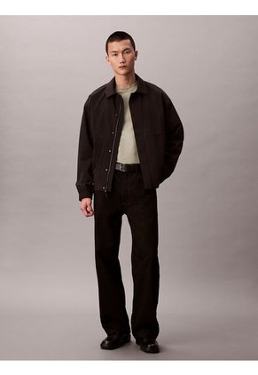 Camiseta Verde Slim De Manga Corta Calvin Klein