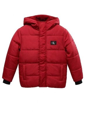 Chaqueta Roja / Rompe Viento Acolchada Ligera Calvin Klein
