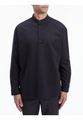 Camisa Negra Esencial Para Hombre Calvin Klein
