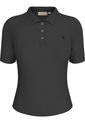 Polo Negro Slim De Punto De Algodón Calvin Klein de Calvin Klein