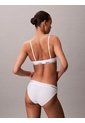 Brasier Blanco De Forro Ligero Con Escote Profundo - Icon Cotton Modal Calvin Klein de Calvin Klein