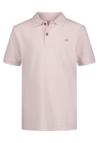 Polo Con Micro Logo Rosado Para Niño Calvin Klein Calvin Klein