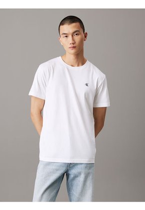 Camiseta Blanca Con Logo En La Parte Trasera Calvin Klein