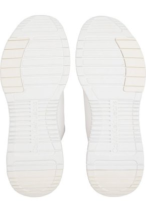 Tenis Deportivas Con Logo Hombre Blanco