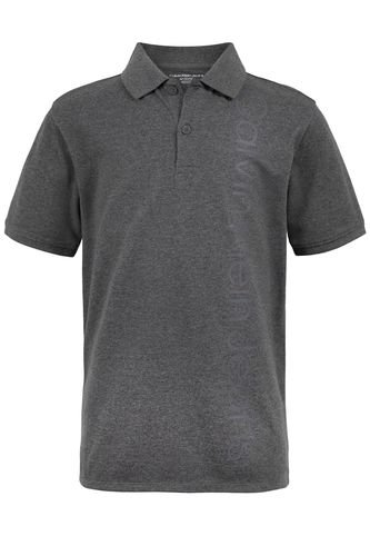 Polo Con Logo Gris Para Niño Calvin Klein Calvin Klein
