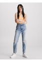 Jeans Azul Mom Para Mujer Calvin Klein de Calvin Klein