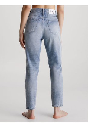 Jeans Azul Mom Para Mujer Calvin Klein