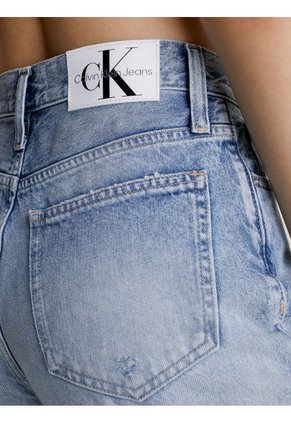 Jeans Azul Mom Para Mujer Calvin Klein