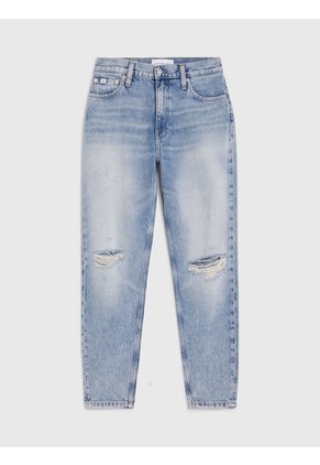Jeans Azul Mom Para Mujer Calvin Klein