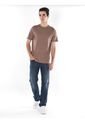 Camiseta Con Logo Hombre Chocolate Calvin Klein de Calvin Klein