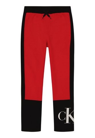 Jogger Rojo Blocked Con Logo Para Niño Calvin Klein Calvin Klein