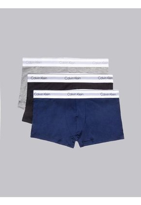Pack De 3 Boxer Trunk Negros - Modern Cotton Calvin Klein