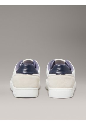 Tenis Blanco De Cuero Calvin Klein