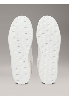Tenis Blanco De Cuero Calvin Klein