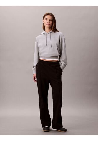 Pantalón Negro Deportivo De Felpa Francesa Con Logo Retro Calvin Klein Calvin Klein