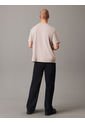 Camiseta Beige Con Monograma Calvin Klein de Calvin Klein