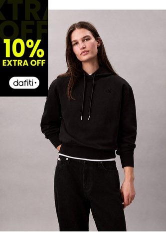 Buzo Negro Con Capota - Archive Calvin Klein Calvin Klein