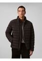 Chaqueta Negra Puffer De Peso Medio Con Capota Y Cierre De Cremallera Calvin Klein de Calvin Klein