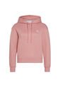 Sudadera De Felpa De Mezcla De Algodón Con Capucha Rosa Calvin Klein de Calvin Klein