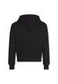 Sudadera De Felpa De Mezcla De Algodón Con Capucha Negro Calvin Klein de Calvin Klein